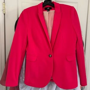 H&M fuschia pink blazer like new size 8